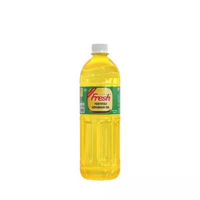 ১ লিটার-ফ্রেশ ফোর্টিফাইড সয়াবিন তেল / Fresh Fortified Soyabean Oil-1 Liter