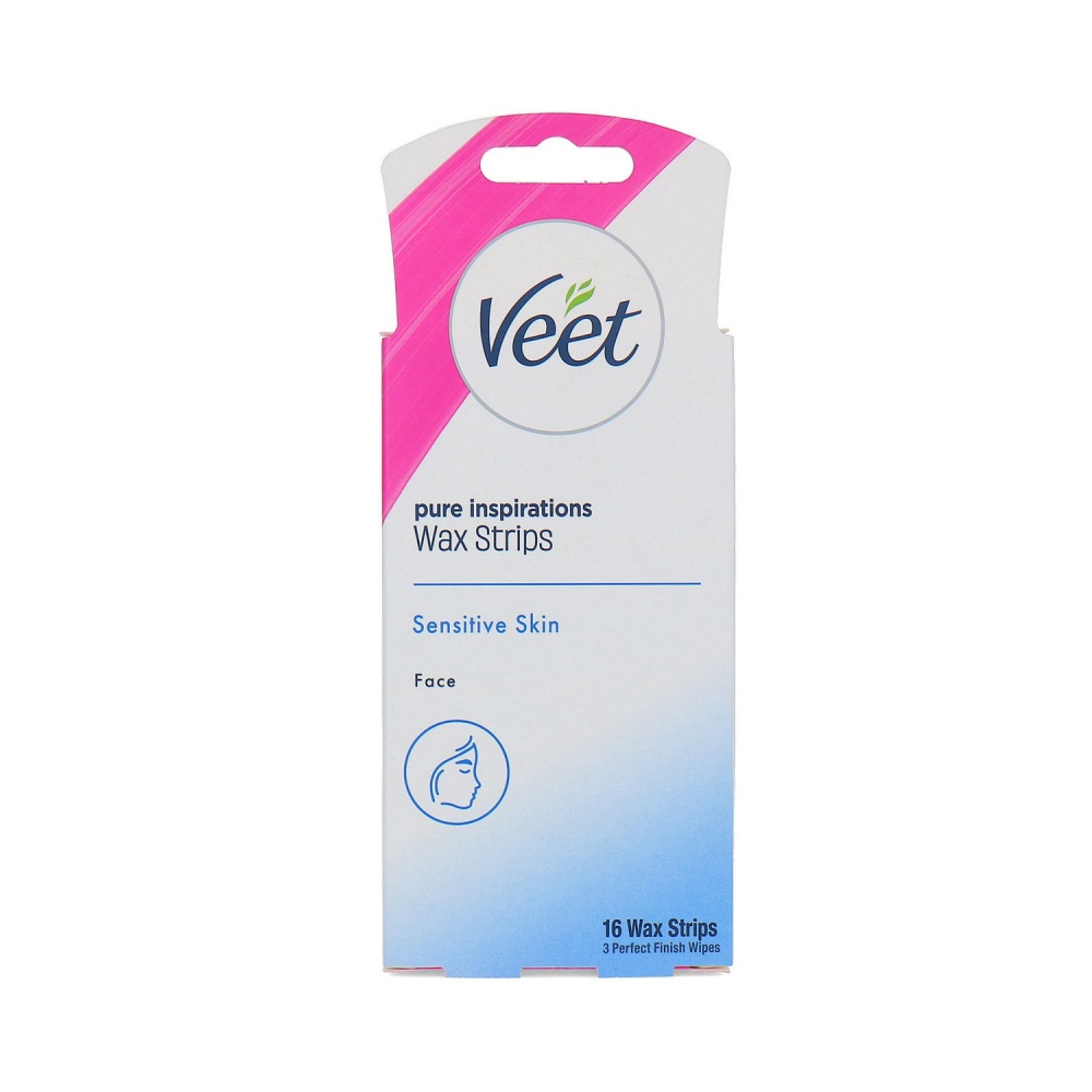 Veet Pure Inspirations-16 Wax Strips For Face